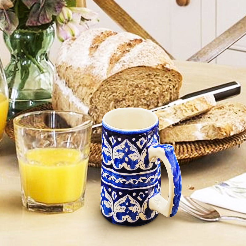Blue Pottery - Large Mug