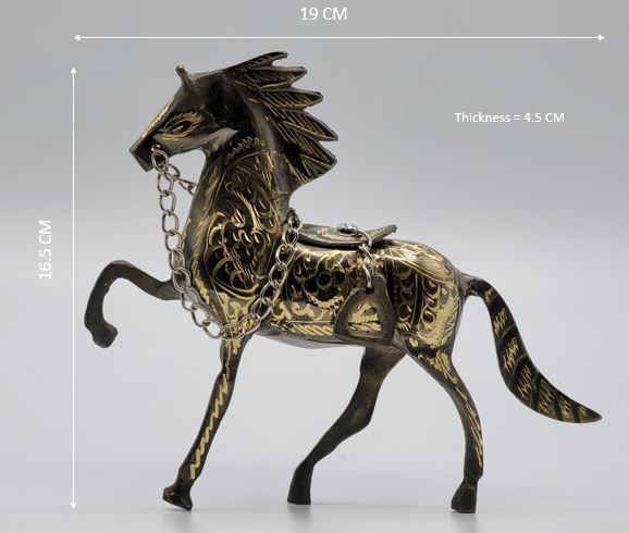 Engraved Metal - Horse