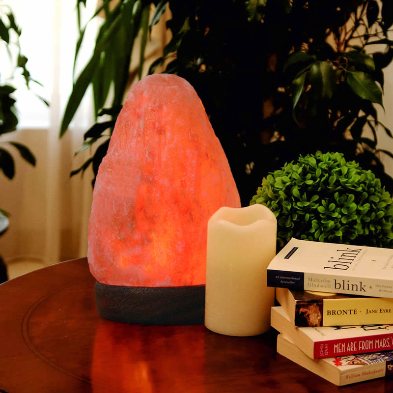 Himalayan Salt - USB Lamp Natural Look (5 inches, 2 lbs.) Best Gift Item