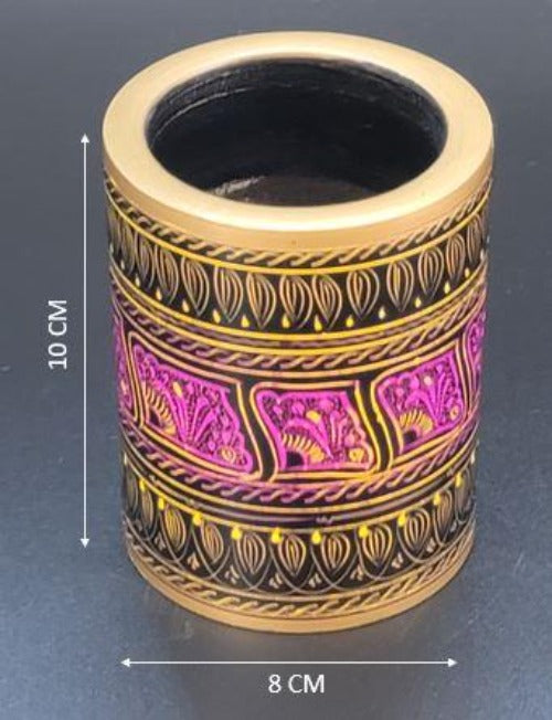 Painted Wooden - Pencil / Utensils Holder