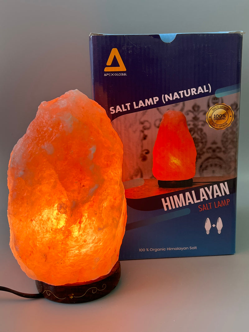 Himalayan Salt - Natural Lamp Large (10 inches, 14 lbs.) Best Gift Item